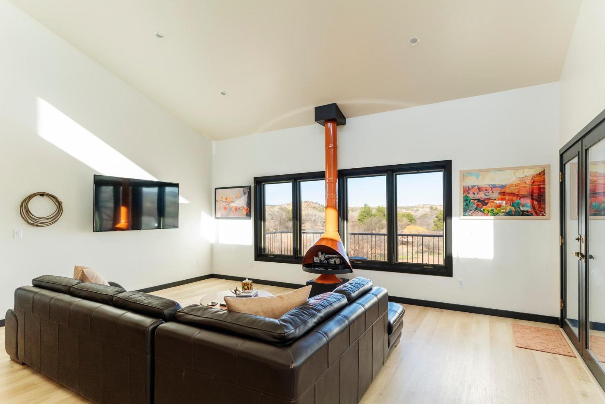 Вилла Tu'Nlii House Creekfront Hot Tub Fire Pit Cornville Экстерьер фото